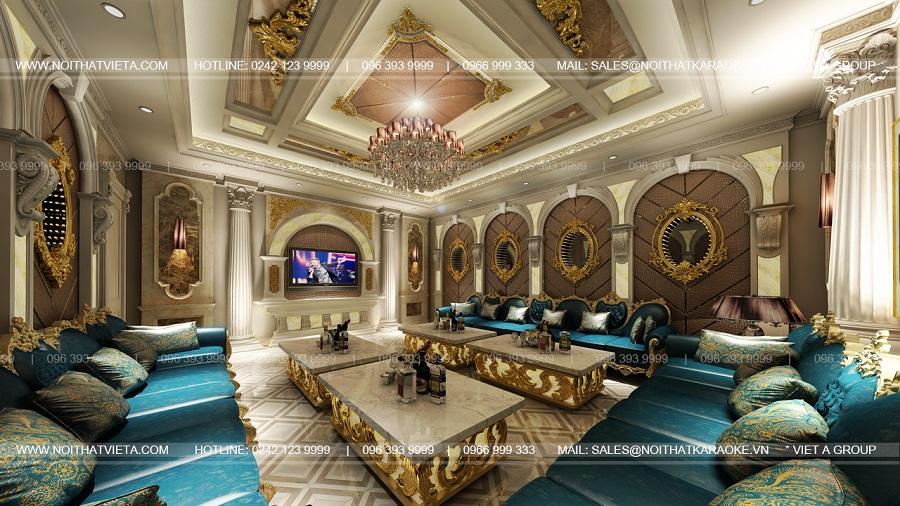 Mẫu phòng karaoke cổ điển Mẫu phòng karaoke cổ điển