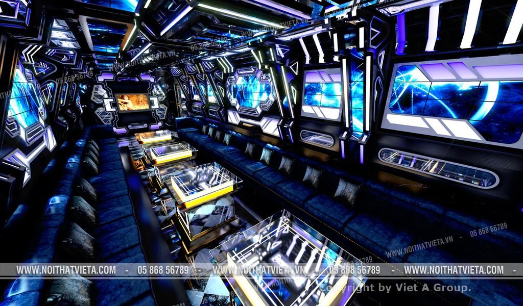 Mẫu phòng karaoke mini bar đẳng cấp 2019