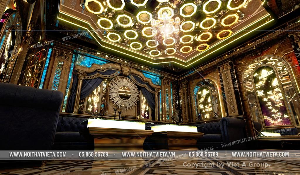 Mẫu phòng karaoke sang trọng tinh tế Mẫu phòng karaoke sang trọng tinh tế