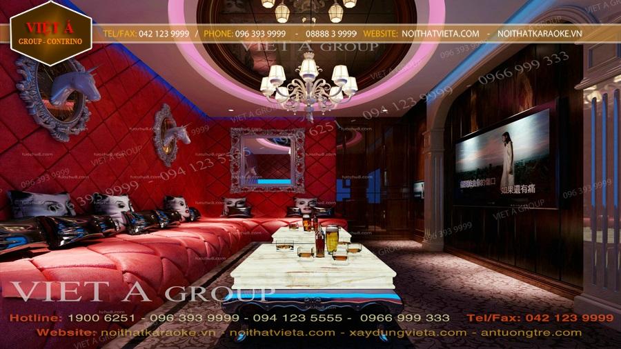 Mẫu phòng karaoke sang trọng nổi bật Mẫu phòng karaoke sang trọng nổi bật