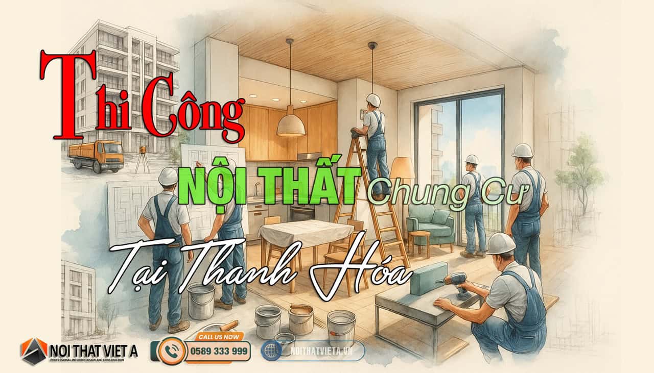 Thi Công Nội Thất Chung Cư Tại Thanh Hóa
