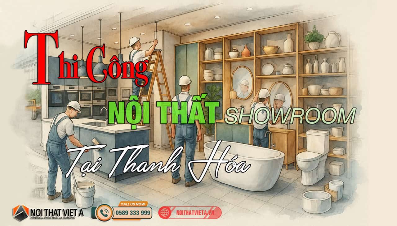 Thi Công Nội Thất Showroom Tại Thanh Hóa