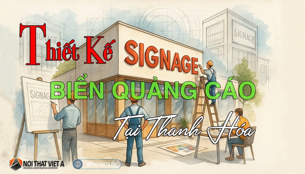 Thiết kế biển quảng cáo tại Thanh Hóa