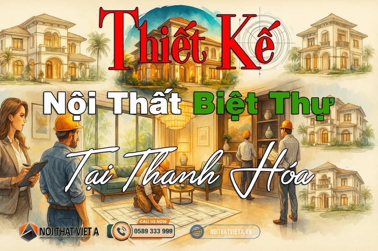 Thiết Kế Nội Thất Biệt Thự Tại Thanh Hóa