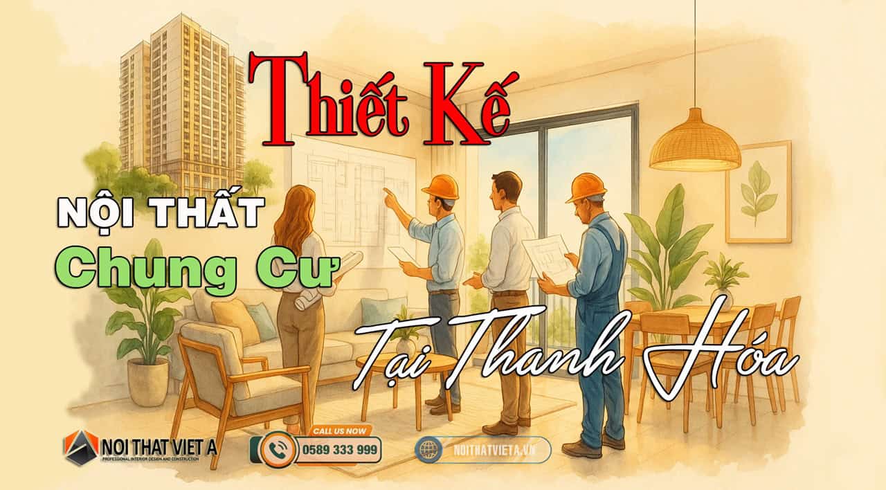 Thiết kế nội thất chung cư Thanh Hóa