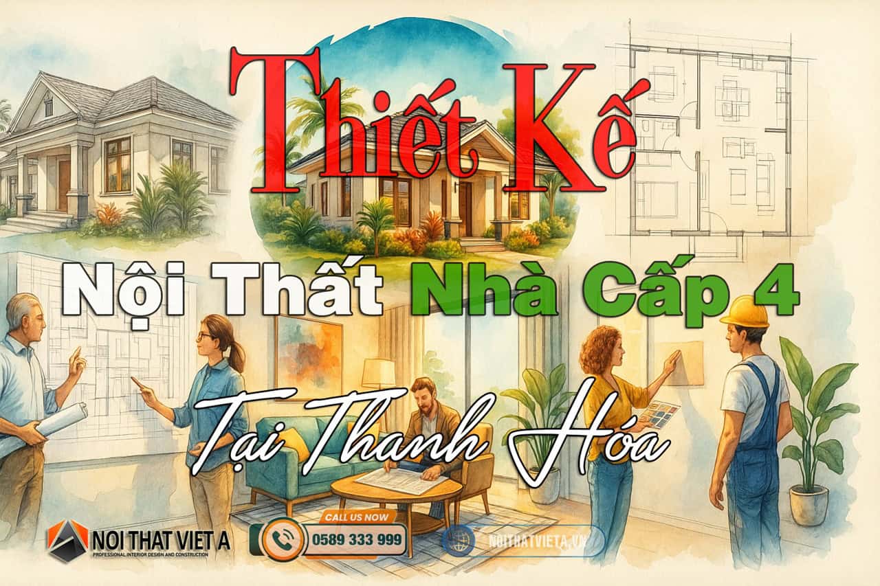 Thiết Kế Nội Thất Nhà Cấp 4 Tại Thanh Hóa