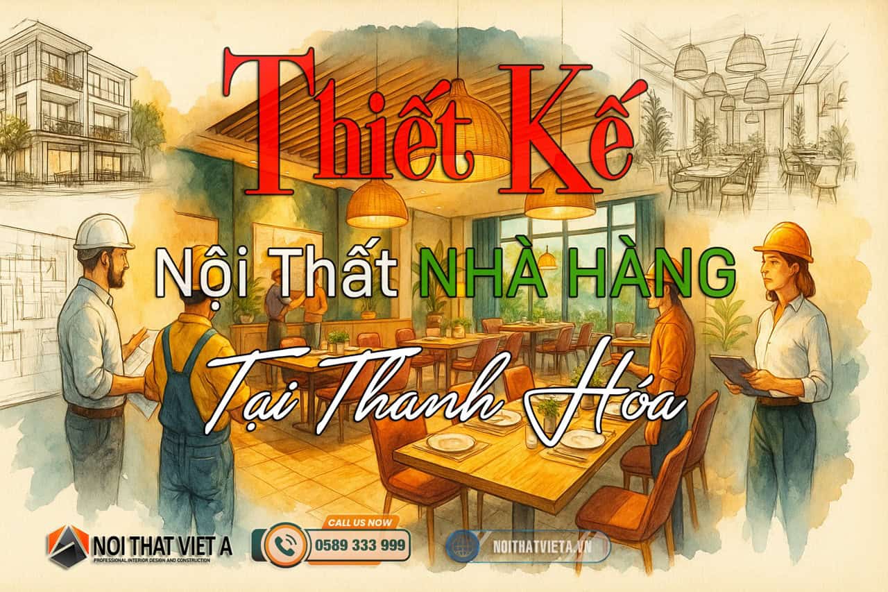 Thiết Kế Nội Thất Nhà Hàng Tại Thanh Hóa