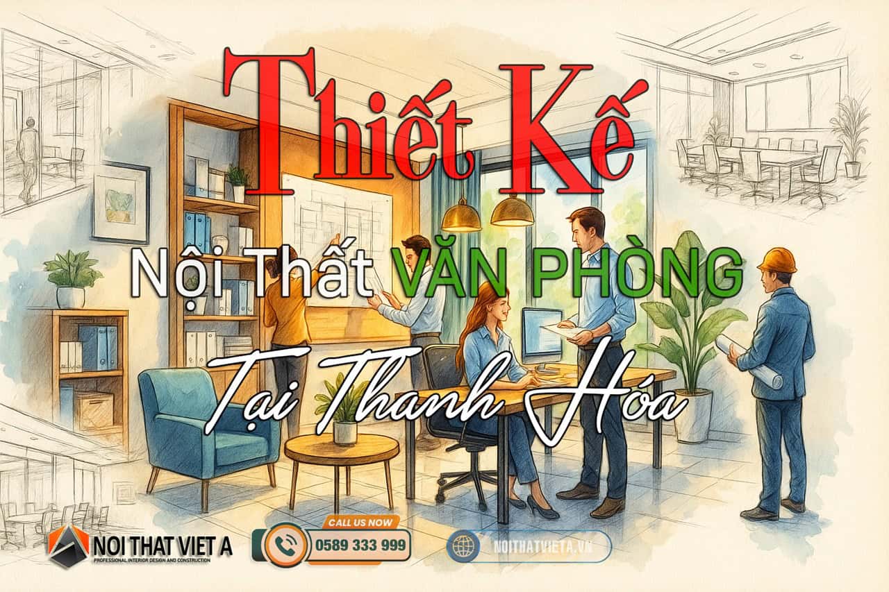 Thiết Kế Nội Thất Văn Phòng Tại Thanh Hóa