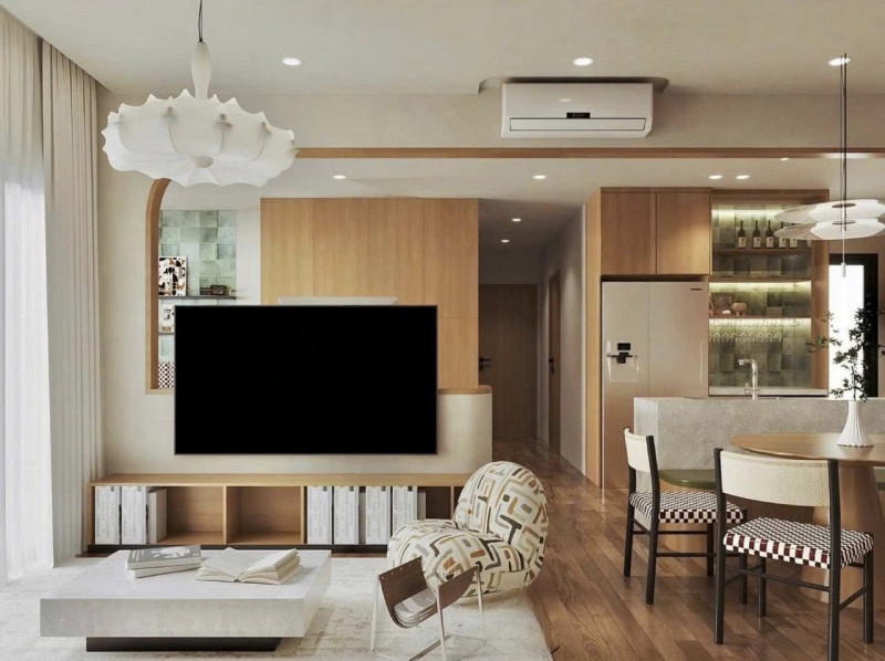 Dự án thiết kế nội thất nhà chị Huyền tại Tecco Center Point Thanh Hóa
