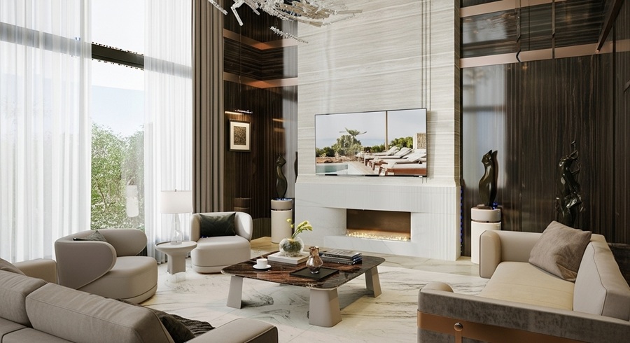 Biệt thự anh Huấn Starlake Tây Hồ | Phong cách Dubai mới lạ, hiện đại