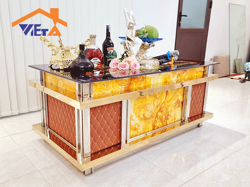 Bàn karaoke mạ titan công nghệ mạ đỉnh cao, siêu bền đẹp