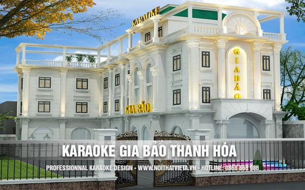 Công trình karaoke Gia Bảo Luxury Thanh Hóa