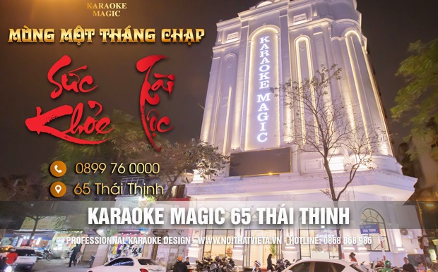 Công trình karaoke Magic 64 Thái Thịnh