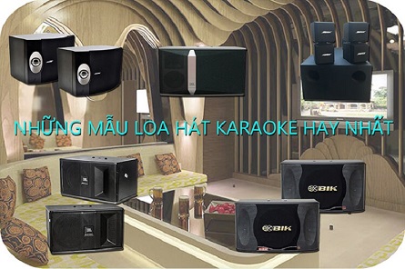 Các dòng loa karaoke chất lượng trên thị trường