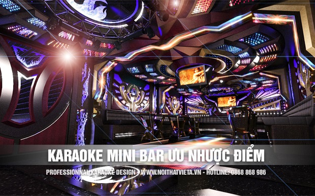 Karaoke phong cách Bar Mini Ưu nhược điểm