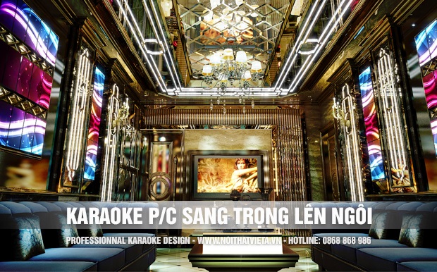 Phòng karaoke sang trọng ngày càng được ưa chuộng