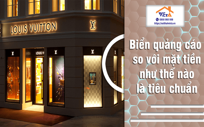 Tỷ lệ biển quảng cáo như thế nào là tiêu chuẩn