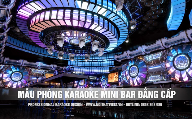 Giới thiệu mẫu phòng karaoke mini bar đẳng cấp