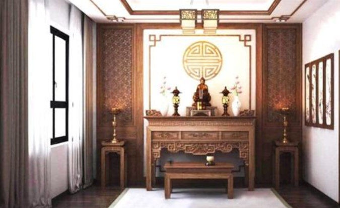 Bí quyết sắp xếp bàn thờ và phòng thờ hợp phong thủy