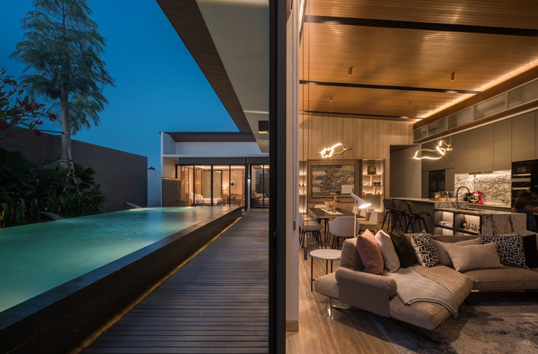 Không gian sống tinh tế tại biệt thự chị Cúc Grand Bay Hạ Long