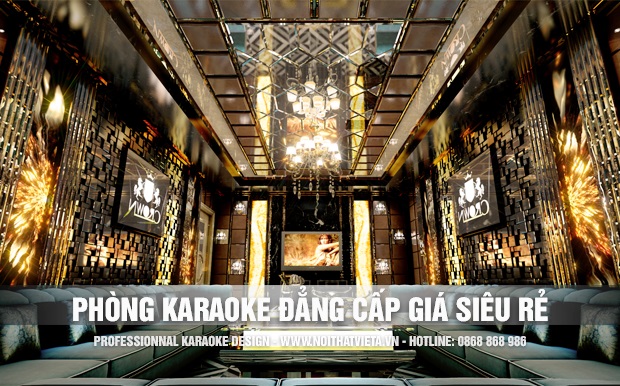 Ý tưởng phòng karaoke sang trọng đẳng cấp với giá siêu rẻ