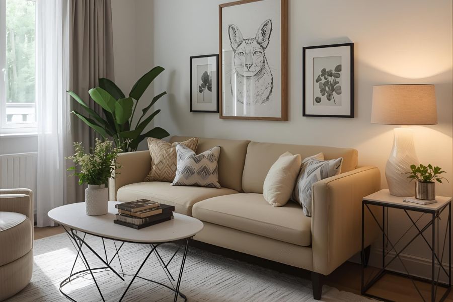 Cách chọn sofa cho nhà nhỏ – đẹp & tiện gấp đôi