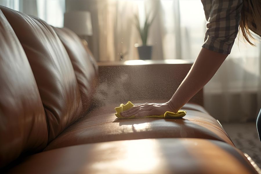 Cách vệ sinh sofa vải, da và nỉ không làm hỏng bề mặt