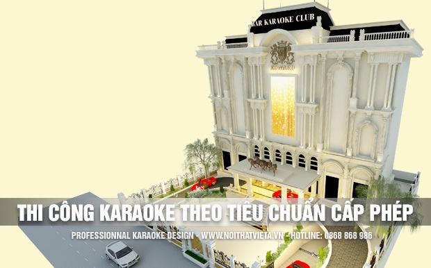Thi công karaoke đúng tiêu chuẩn để được cấp phép