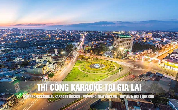 Thiết kế thi công karaoke tại Gia Lai