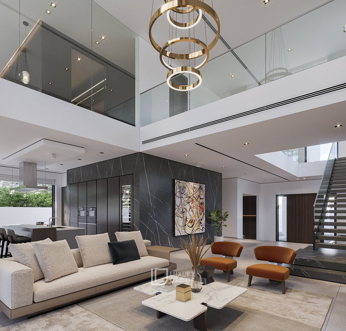 Thiết kế nội thất biệt thự Vinhomes Thanh Hóa không gian sống đẳng cấp