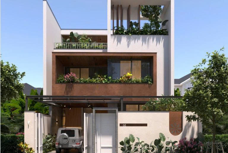Nội thất hiện đại tại biệt thự của chị An - Lakeview City TP HCM