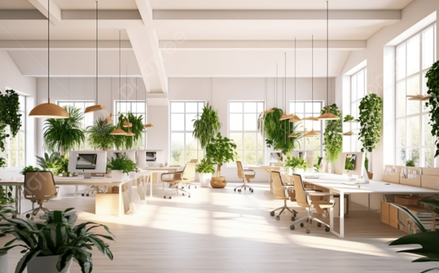Không gian xanh trong thiết kế nội thất văn phòng tại Thanh Hóa