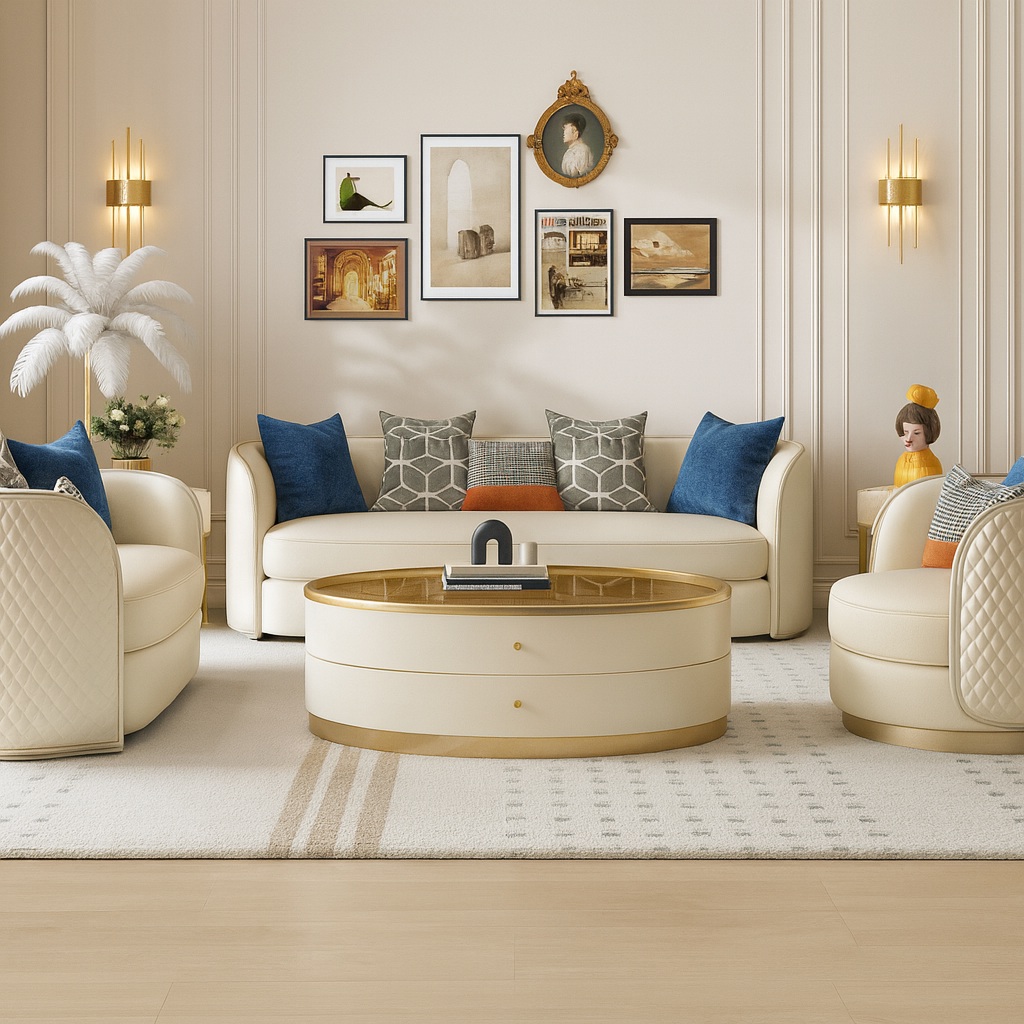 Bộ Sofa Style USA SVA 0019GK