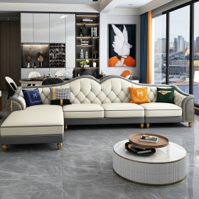 Bộ Sofa bọc da cao cấp SFVA003