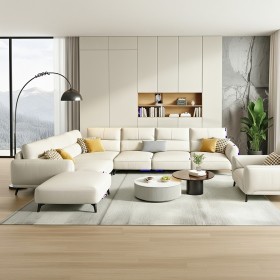 Bộ Sofa bọc da cao cấp SFVA010