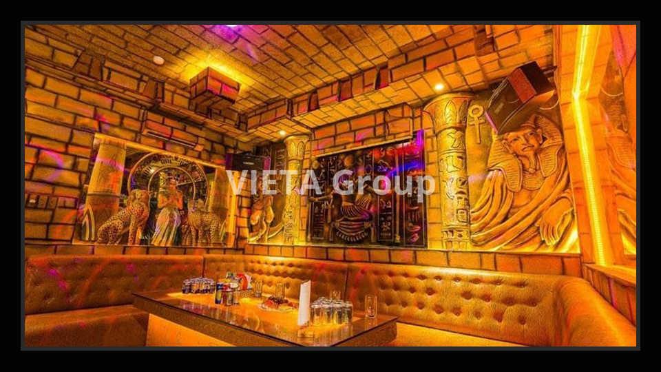 phòng karaoke phong cách Ai Cập