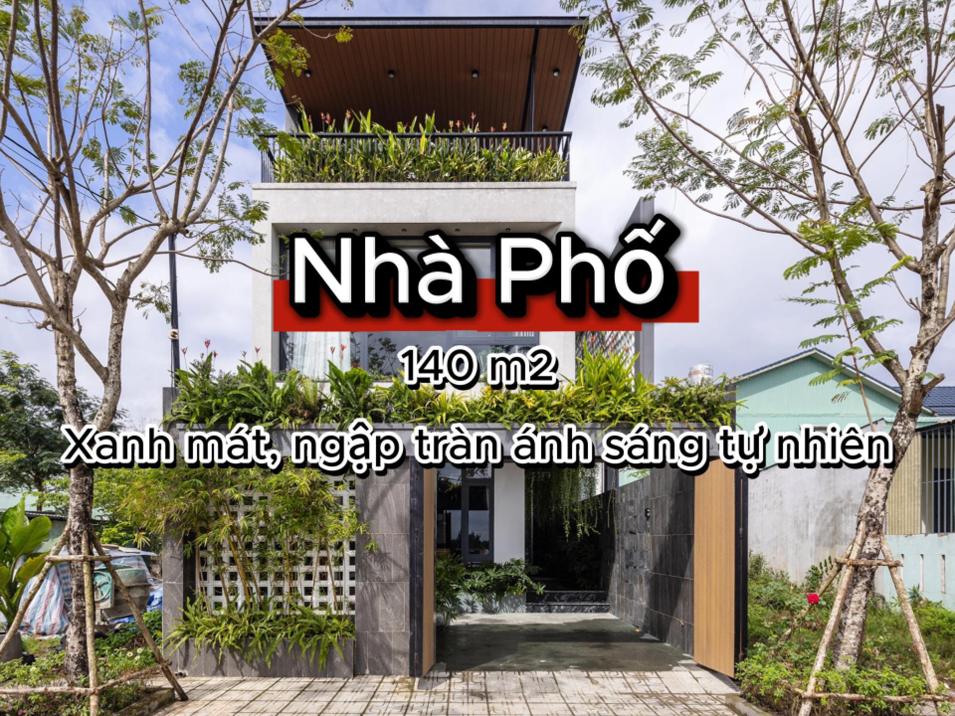 Nhà phố 140m2 ngập tràn ánh nắng
