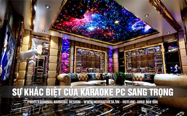 Karaoke phong cách sang trọng có gì khác biệt Karaoke phong cách sang trọng có gì khác biệt