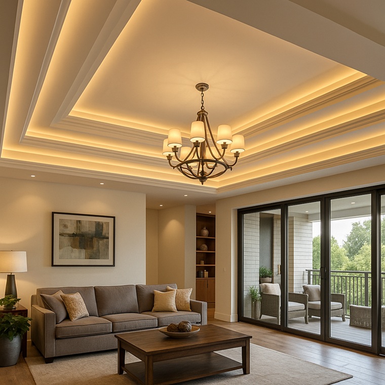 Thi công thạch cao hệ trần chìm tại Thanh Hóa