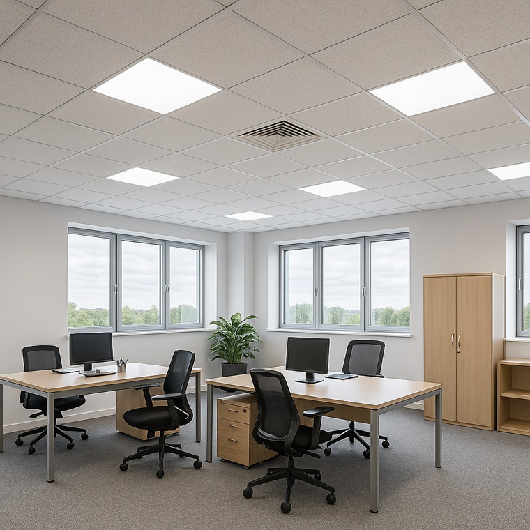 Thi công thạch cao hệ trần thả tại Thanh Hóa