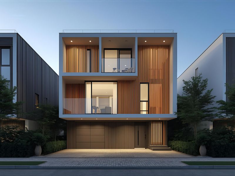 Thiết kế nhà ở phố