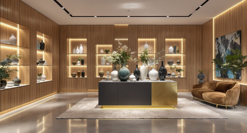 Showroom trưng bày gốm sứ tại Hà Nội Showroom trưng bày gốm sứ tại Hà Nội