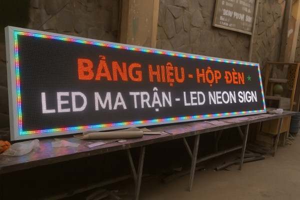 Thi công biển quảng cáo tại Thanh Hóa