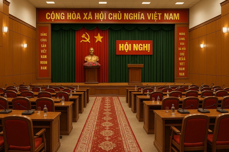 Mẫu hội trường hội nghị tại Thanh Hóa