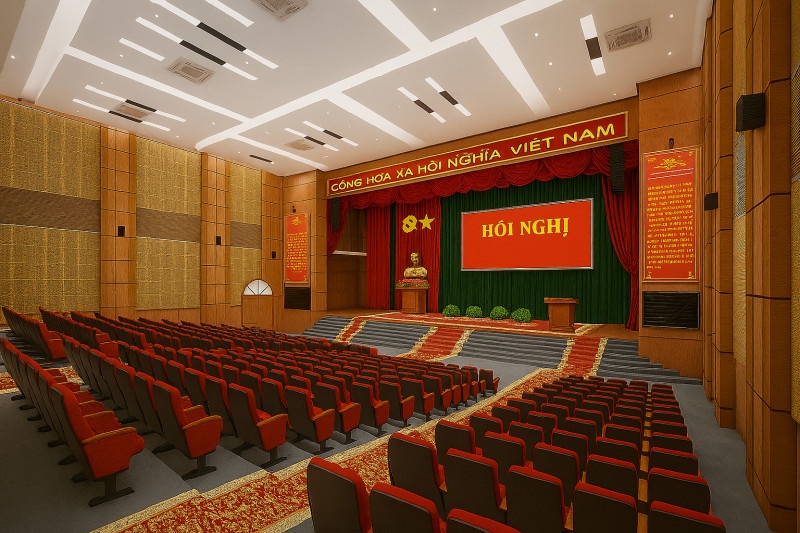 Hội trường đảng ủy tại Thanh Hóa