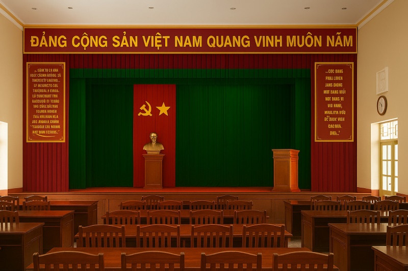 Hội trường ủy ban Xã tại Thanh Hóa