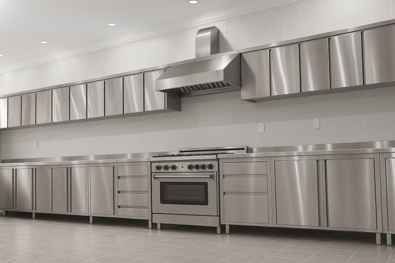 Tủ bếp inox công nghiệp tại Thanh Hóa