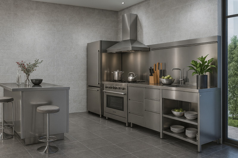 Tủ bếp inox siêu bền tại Thanh Hóa