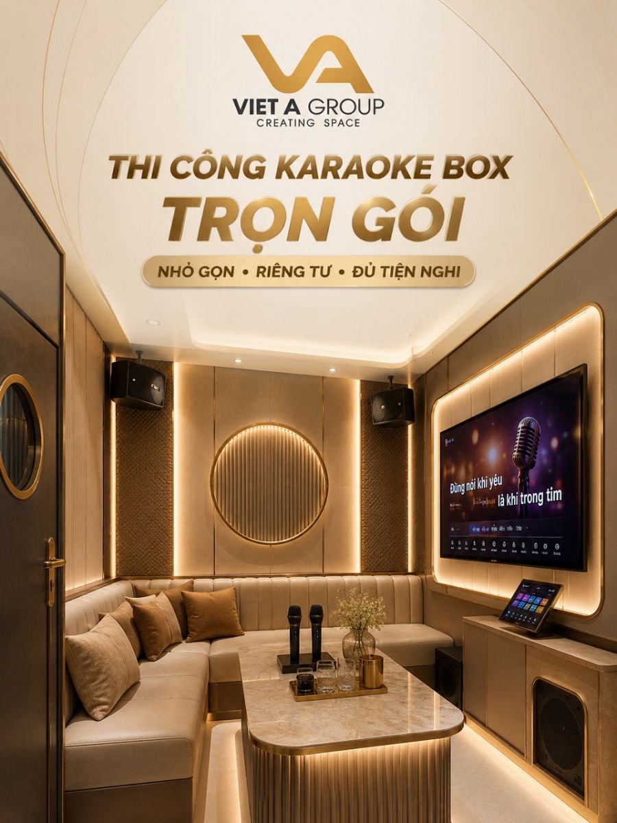 thi công karaoke box trọn gói
