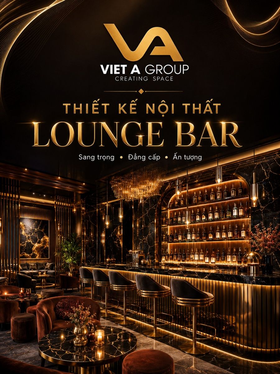 thiết kế nội thất Lounge Bar chuyên nghiệp